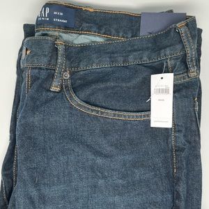 New GAP denim straight Jeans 36X30 NWT